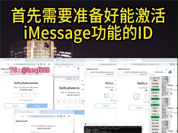 最新iMessage群发系统能让你没有限制的群发国际营销短信!